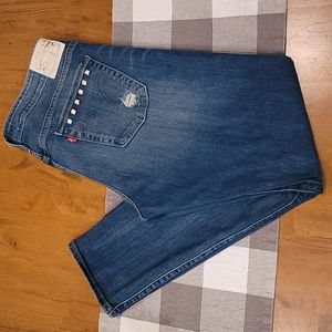 Levi's size 31 studded boyfriend skinny jeans